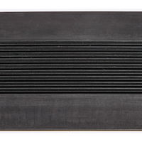 トラスコ中山 TRUSCO 屋内外用段差解消スロープ H25XW70XL1000 黒 TDME-25BK 1本 856-6931