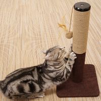 モダンルーム 爪みがきポール 1個 爪とぎ ドギーマン