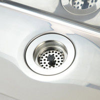 カクダイ 【まとめ買い】 ガオナ 排水口カバー 8センチ用 ステンレス 賃貸 ミニキッチン 3個入 GA-PB059 1セット(3個入)（直送品）