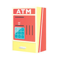 ダンボール工作　ATM工作キット 719-026 銀鳥産業（直送品）