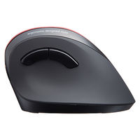 ワイヤレスマウス　無線　静音　5ボタン　大型サイズ　ブルーLED　MA-ASWBL43R　サンワサプライ　1個（直送品）