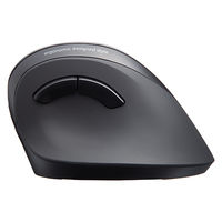 ワイヤレスマウス　無線　静音　5ボタン　大型サイズ　ブルーLED　MA-ASWBL43BK　サンワサプライ　1個（直送品）