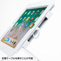 【処分品】サンワサプライ iPad用回転盤付きスタンド型ケース CR-LASTIP25W 1台（直送品）