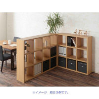 フナモコ FREEDOM（フリーダム）オープンシェルフ4×3タイプ 幅114.7×奥行29.7×高さ151.5cm エリーゼアッシュ RSA-430（直送品）