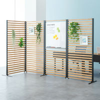 トーカイスクリーン ブラックフレームパーティション専用 片側補助脚 1個