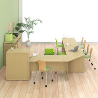 ARAN WORLD EIDOS エイドス ローカウンター ライトオーク 幅1000×奥行700×高さ700mm 1台（2梱包）