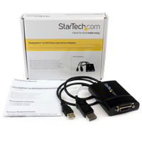 Startech.com DisplayPort-DVI デュアルリンク アクティブ変換アダ DP2DVID2 1個