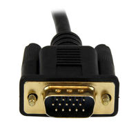 Startech.com HDMI - VGAアクティブ変換ケーブルアダプタ HD2VGAMM3 1個