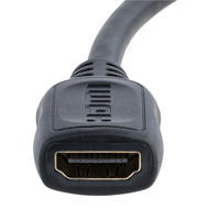 Startech.com 15cm ハイスピードHDMIオス/メス延長アダプタ Ultra HDMIEXTAA6IN 1個