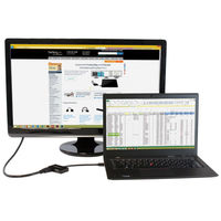 mDP - VGA/ HDMI変換アダプタ　ブラック　MDP2HDVGA　1個　StarTech.com