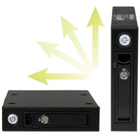 2.5インチHDD用モバイルラック リムーバブルケース付属　SATSASBP125　1個　StarTech.com（直送品）