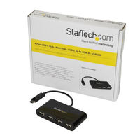 Startech.com 4ポート USB-Cハブ USB-C - 4x USB-A USB ST4200MINIC 1個