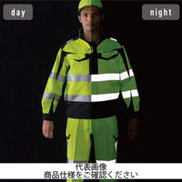 コーコス信岡 高視認性安全ジャケット イエロー LL CS-2410-11-LL 1枚（直送品）