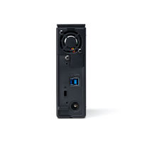 バッファロー ハードウェア暗号機能 USB3.0用 外付けHDD 4TB 黒 HD-LX4.0U3D 1台（直送品）