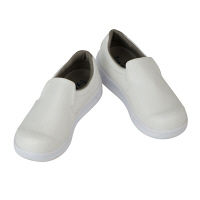 【コックシューズ】 日進ゴム ハイパーブイ Hyper V 厨房シューズ 白 ＃5000 25.5cm 1足