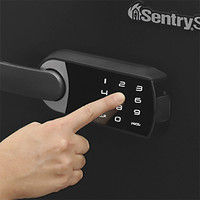 セントリー タッチパネル式耐火・耐水金庫 ビッグボルトシリーズ アラームセーフ（1時間耐火） 56.6L JFW205UGL 1台（取寄品）