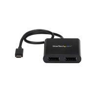 Startech.com USB-C - DisplayPortマルチモニターアダプタ 2ポ MSTCDP122DP 1個