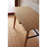 【車上渡し】関家具 TOCOM ANTE（アンテ）デスク ナチュラル 幅1000×奥行500×高さ730mm ED-2956（直送品）