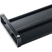 サンワサプライ スチール製机上ラック（W500）ブラック MR-LC207BK 幅500×幅257×高さ89mm 1台（直送品）