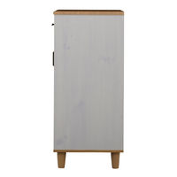 佐藤産業 BILY（バイリー）キャビネット 幅600×奥行400×高さ900mm BY90-60T WH/NA 1台（直送品）