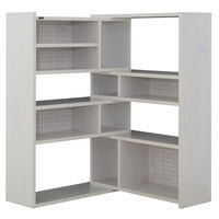 佐藤産業 Like（ライク）伸縮ラック 幅900×奥行298×高さ1257mm LK120-90SSR WH 1台（直送品）