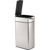 simplehuman スリムタッチバーカン 40L シルバー CW2016 1個