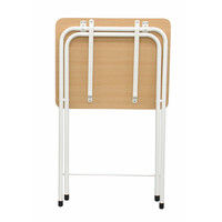 エイ・アイ・エス ワンタッチテーブル（中） ナチュラル 幅500×奥行400×高さ700mm OT-400 NA 1台（直送品）