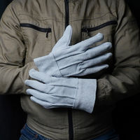 床革手背縫い（エコノミー）　Lサイズ　AG3007　1セット（12双入）　小野商事