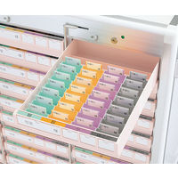 アズワン 与薬カート27床用(与薬トレー付) MC-L2DC27P-8 1台 7-4749-01（直送品）