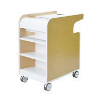 アズワン ウッディオムツ交換車 7-4509-01 1台（直送品）