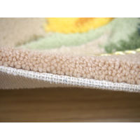 萩原 フック インテリアマット リオン ローズ 約30×110cm 1枚（直送品）