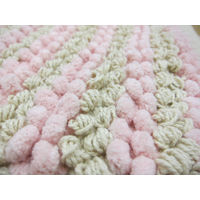 萩原 インド綿マット ラディッツ ピンク 約45×65cm 1枚（直送品）