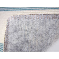 萩原 涼感タフトラグ フロワ ブルー 約185×240cm 1枚（直送品）