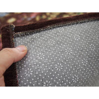 萩原 ゴブランマット（裏貼り） ロレンス ブラウン 約50×80cm 1枚（直送品）