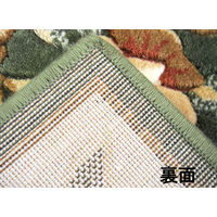 萩原 ウィルトン インテリアマット エーデル グリーン 約60×90cm 1枚（直送品）
