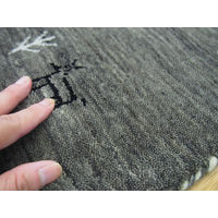 萩原 ギャッベ マット・ラグ LORRI BUFFD L13 約60×90cm 1枚（直送品）