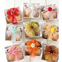 ヘッズ オーガンジーリボン-ピンク25mm OR2503 1セット（10巻：1巻×10パック）（直送品）