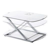 【アウトレット】サンワサプライ エルゴノミクスリフトアップデスク 幅796×奥行560×高さ32～400mm MR-ERGST3 1台（直送品）