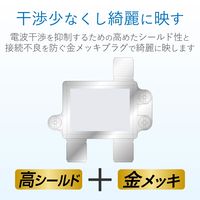 DXアンテナ 分配器 2K 4K 8K対応 2分配 全端子間通電 金メッキプラグ F型端子 ダイカスト構造 2DMLS(P) 1個（直送品）