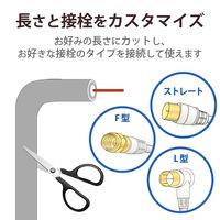 DXアンテナ 同軸ケーブル S4CFB30S（P） 1個（直送品）