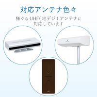 DXアンテナ 家庭用 UHFブースター （F形接栓形） U20L3C 1個（直送品）