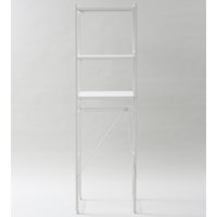 YAMAZEN 伸縮式ペール上ラック RPE-3(WH) 1台