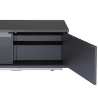 HAMILeX Badic（バディック）シリーズ リビングボード ブラック木目柄 幅1200×奥行380×高さ398mm B-7322 1台（直送品）