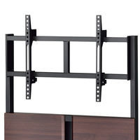 TIMEZ KF テレビスタンド ウォールナット木目調 幅700×奥行402×高さ1031/1081/1131（3段階調節可）mm KF-670 1台（直送品）