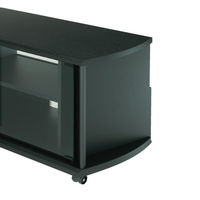 TIMEZ BSシリーズ テレビ台 オーディオラック ブラック 幅1200×奥行396×高さ412mm TV-BS120H 1台（直送品）