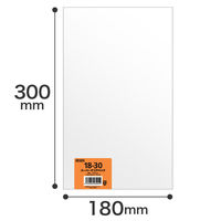 ヘッズ OPP袋180mm×300mm 18-30 1セット(1000枚:100枚×10パック)