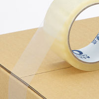 現場のチカラ 軽梱包用OPPテープ 0.05mm厚 幅48mm×長さ50m アスクル 1箱（50巻入）  オリジナル