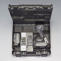 エスコ DC18.0V/5.0Ah インパクトドライバー(黒/充電式) EA813PA-18 1台（直送品）