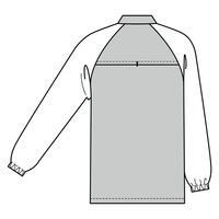 サーヴォ 長袖コート 給食衣 食品工場 白衣 衛生 テラコッタ 6L TP949-T 1着（直送品）