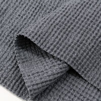 日本紐釦貿易 天日干しリネンワッフル 巾約90cm×15m ブルーグレー TL4030-15R-DP 1巻(巾90cm×15m)（直送品）